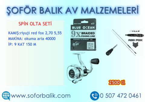 SPİN OLTA SETİ