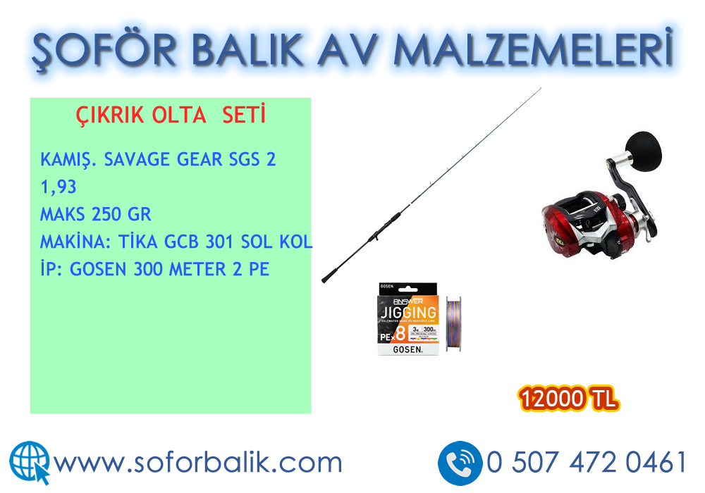 ÇIKRIK OLTA SETİ